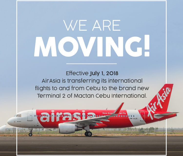 AirAsia Moves to New Mactan Cebu International Airport!