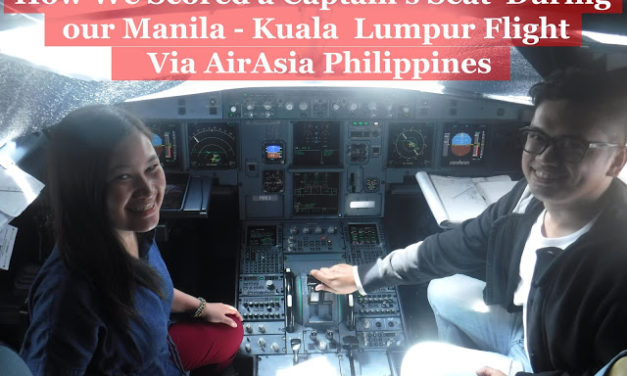 How We Scored a Captain’s Seat During our Manila – Kuala Lumpur Flight Via AirAsia Philippines