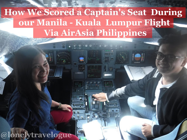 How We Scored a Captain’s Seat During our Manila – Kuala Lumpur Flight Via AirAsia Philippines