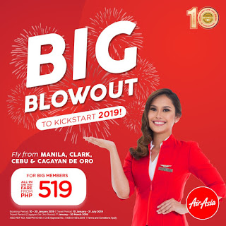 AirAsia welcomes 2019 with 1.9 million promo seats!