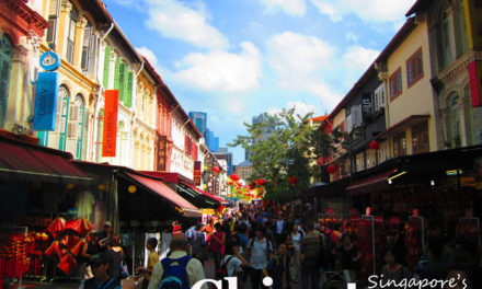 The Vivid Colors of Singapore’s Chinatown