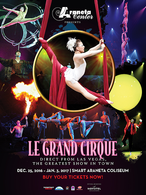 The Greatest Show in Town is Here: Le Grand Cirque!